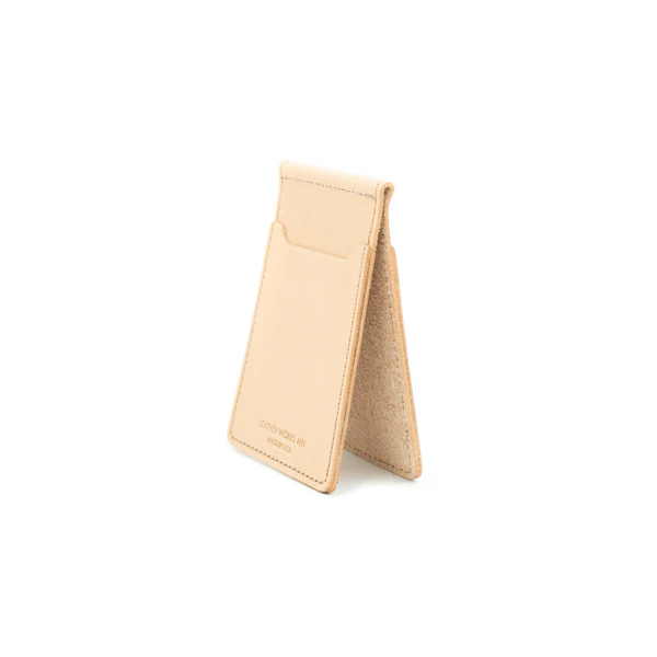 Money Clip Wallet - Natural