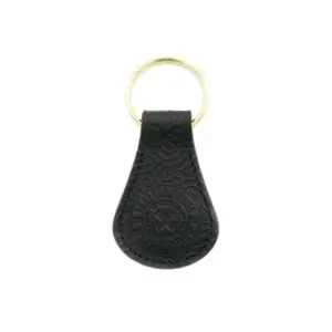 Tear Drop Key Fob - "Coral" Black