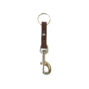 Loop Key Fob - Chocolate Brown